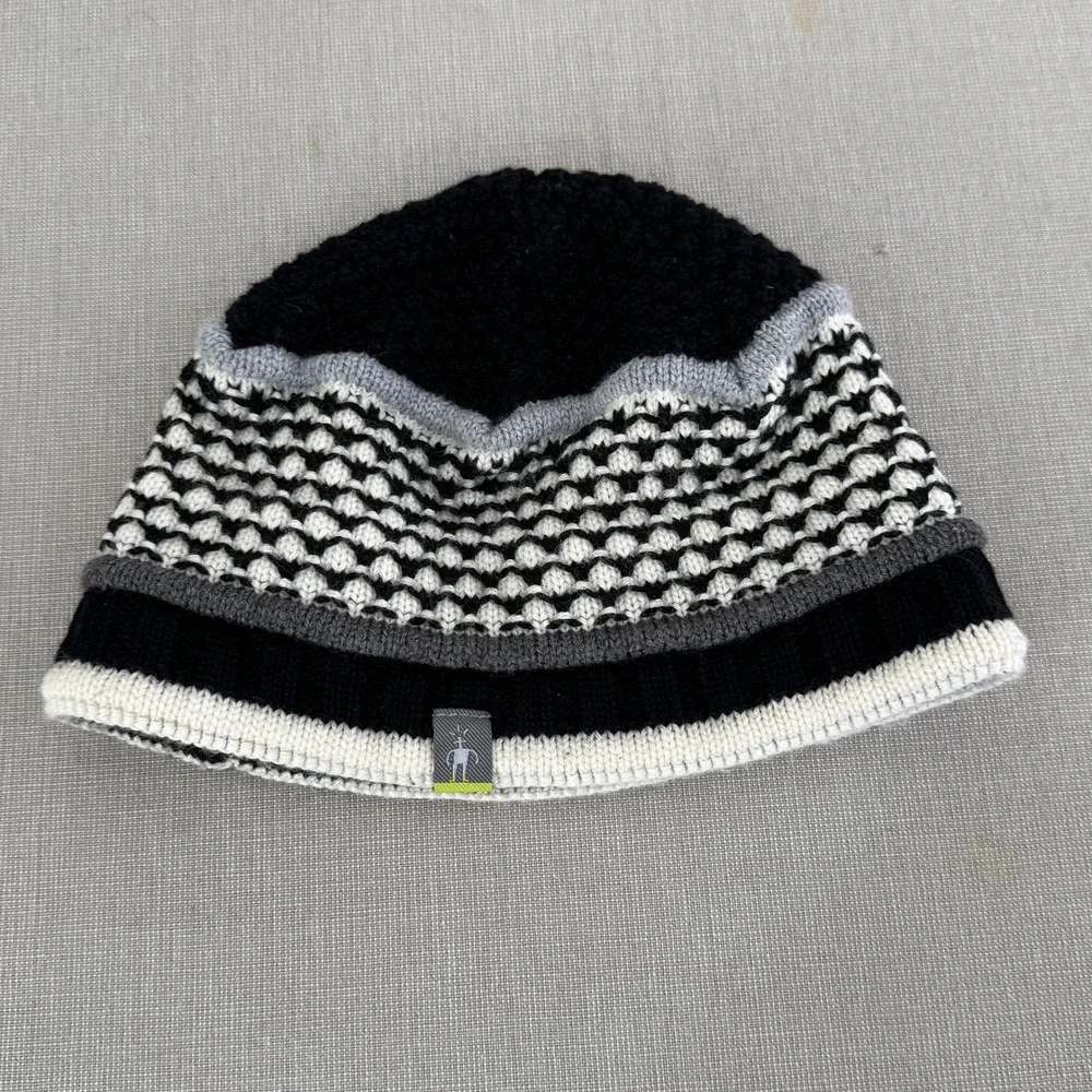 Smartwool Kids Beanie‎ Black/white